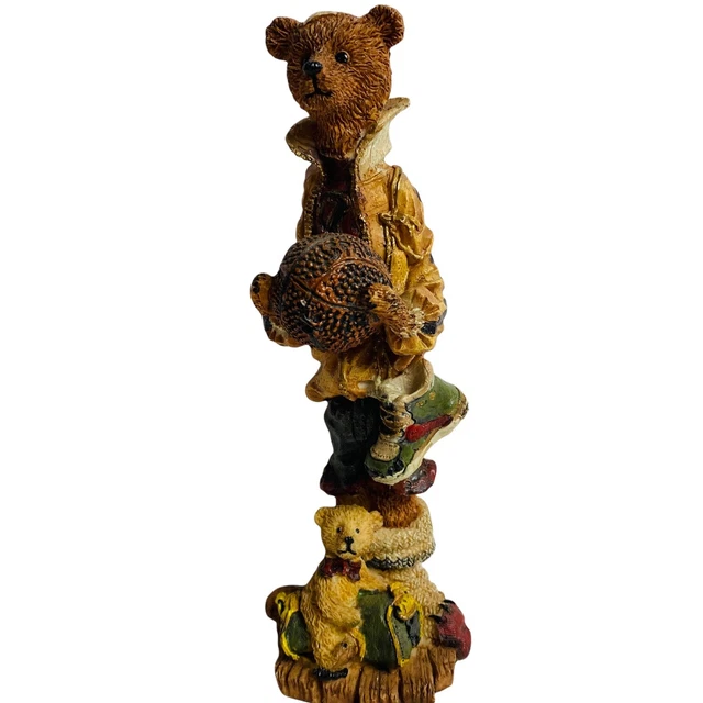 1995 CHRISTHOMAS Bear FA-140 Basketball Resin Figurine