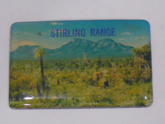 Vintage Australian Souvenir Fridge Magnet, Stirling Range W.a.