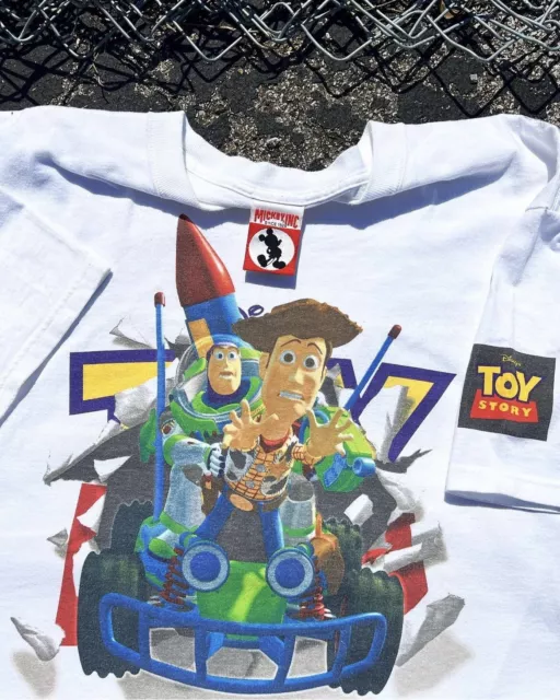 VINTAGE DISNEY SHIRT Adult Extra Large Toy Story Woody Buzz Lightyear ...