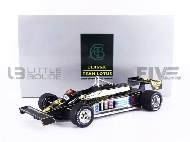 Modèle Réduit 1/18 Lotus 79 F1 1979 – Série Mythos En Résine – Édition Limitée