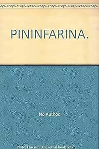 PININFARINA., No Author., Used; Very Good Book