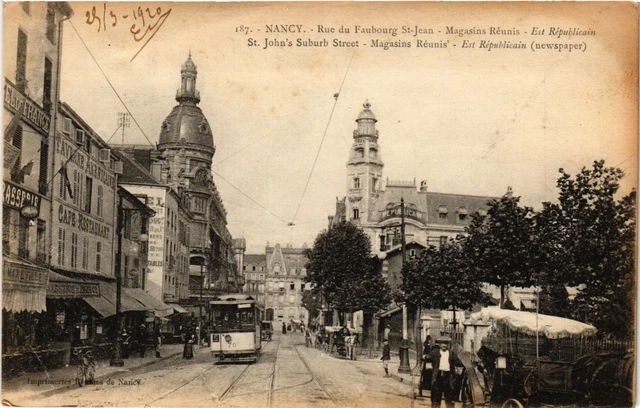 CPA Nancy - Rue du Faubourg St-Jean (276905)