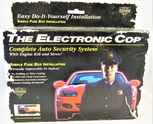 Auto Security System The Electronic Cop Complete Part Number 11000 New in Box FS