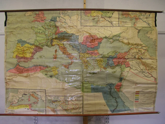 TARJETA DE PARED la Escuela Hermosa Antiguo Mediterráneo Reino