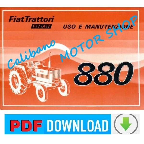 manuale uso e manutenzione trattore FIAT 350 anno 1971