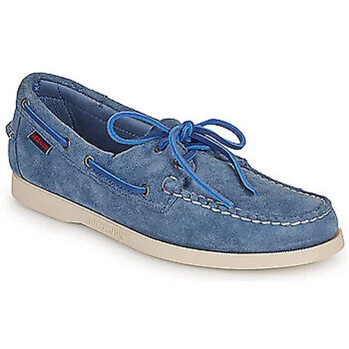 Scarpe Men Sebago Portland Flesh Out Blue - 41 Eu