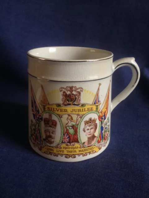 Vintage Silver Jubilee Tankard. George v Queen Mary. Wagstaff & Brunt    (Table)