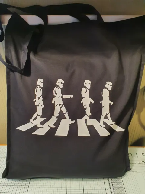 Star Wars, Abbey Road, sac non officiel 100 % coton. Réutilisable. Lavable.