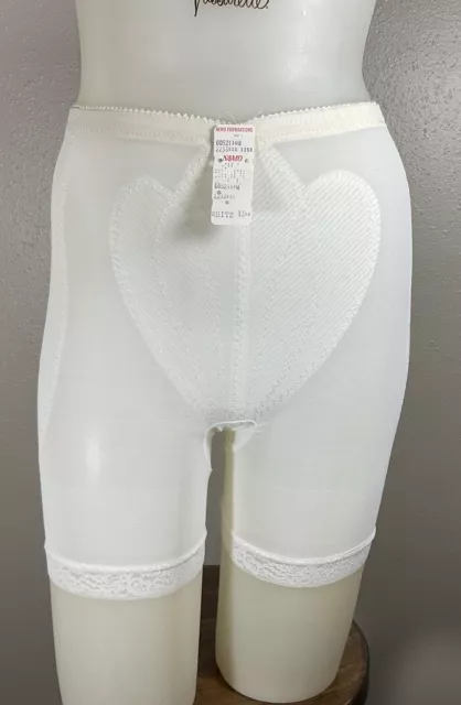 VINTAGE LONG LEG Girdle Panty Firm Controlling Nylon Gusset NOS M $64.99 -  PicClick