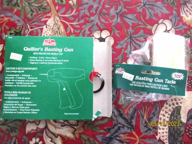 Micro Stitch Gun Ideal for basting quilts, fallen hems, hem drapes & deco  craft