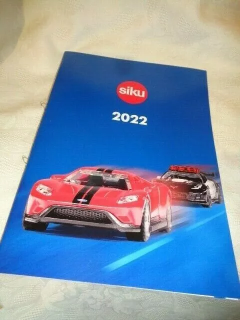 Siku 9001  Katalog 2022  Händler Katalog Din A4 21 x 29 cm 101 Seiten NEU