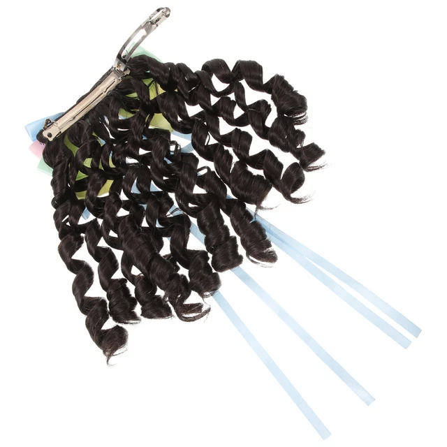 Parrucca riccia donna parrucca ondulata parrucca sintetica estensione capelli per banchetto ballo