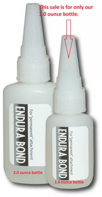 ENDURA BOND 1.0 oz. Professional Adhesive Glue HARD BOND Lace Wig Men Hair Piece