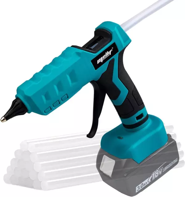 100W Cordless Hot Glue Gun for Makita 18V Battery (Battery NOT Included) High Te