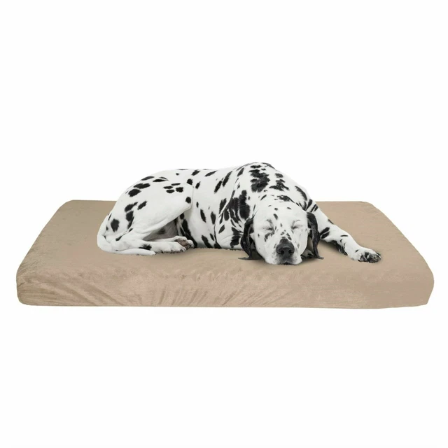 Extra Large Jumbo Orthopedic Memory Foam Dog Bed With Removable Cover 46 x 27
