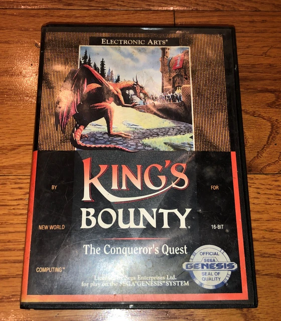 King's Bounty: The Conqueror's Quest: Sega Genesis/Mega Drive OPN2