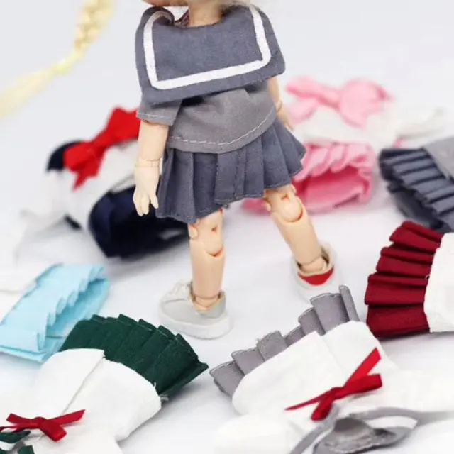 Mini Japanese Uniform Sets Replacement for 11 Doll Body, to