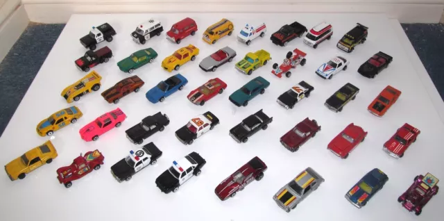 Lot 40 Vintage Zylmex / Zee Toys US Cars Camaro Chevelle GTO Mustang Monza etc