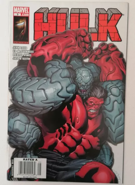 Hulk Vol.2 # 3 - 2008 - Red Hulk Marvel Comics First Print