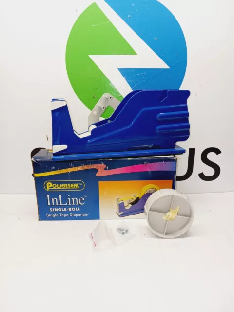 New Powerseal 1" Inline Single-Roll Tape Dispenser Sl7316