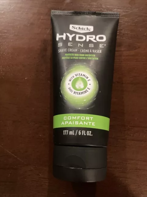 Crema de afeitar Schick Hydro Sense COMFORT 6 fl oz. NUEVO