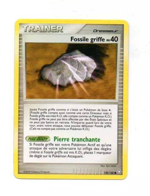 Pokemon #138/146 - Trainer - Fossil Claws - PV40.... (9164)