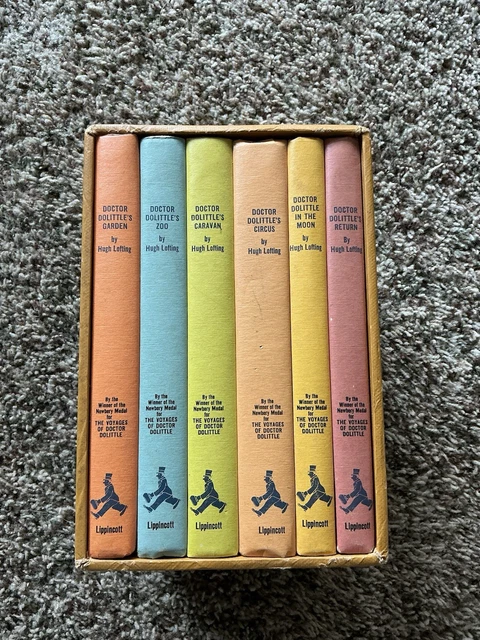【アンティーク洋書1967年】DOCTOR DOLITTLE'S洋書6冊セット★ Doctor Dolittle Boxed Set (6 books): Hugh Lofting: Amazon