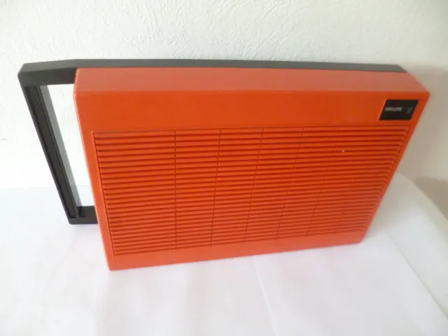 VINTAGE ANCIEN TOURNE DISQUE ORANGE PHILIPS Années 60 fonctionne