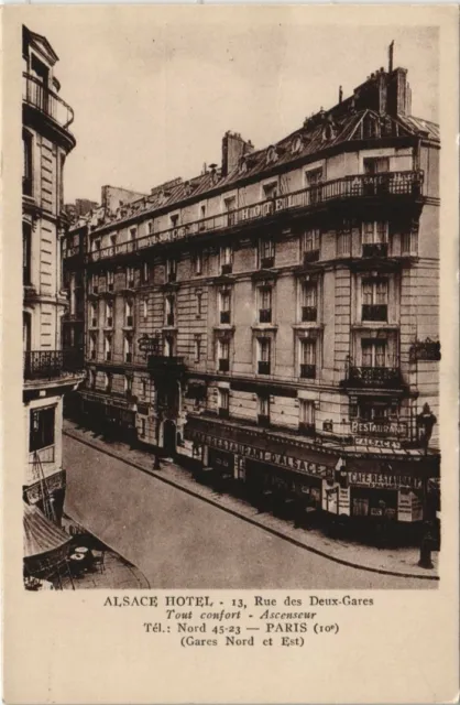 CPA PARIS 10e - Alsace Hotel (141776)