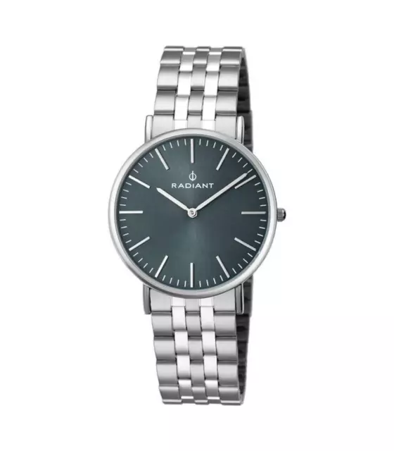 Radiant new Diary Womens Analog Quartz Watch with Stainless Steel Bracelet RA377