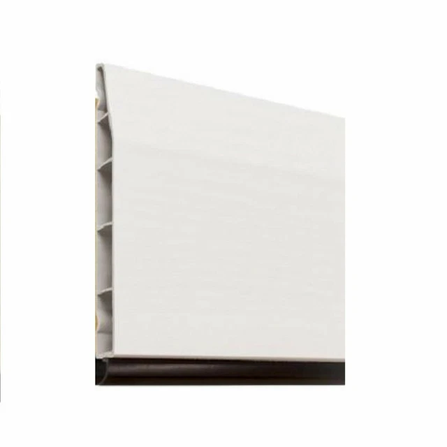 UPVC battiscopa smussato 150 mm bianco ***108 cm lunghezza