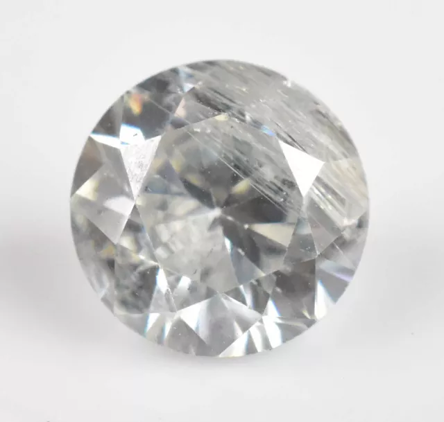 0.70 Cts Real GH Color Moissanite Round Cut Certified Gemstone