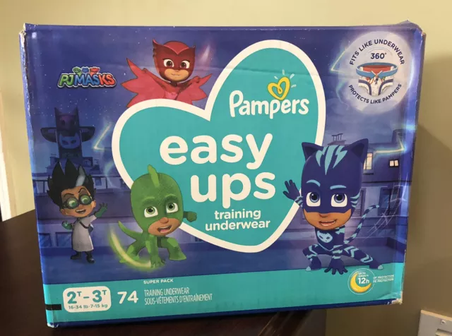 PAMPERS EASY UPS Pull On Disposable Potty Training Underwear for