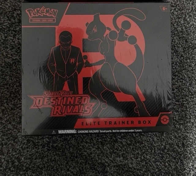 POKÉMON TCG SCARLET & Violet - Destined Rivals ETB Elite Trainer Box ...
