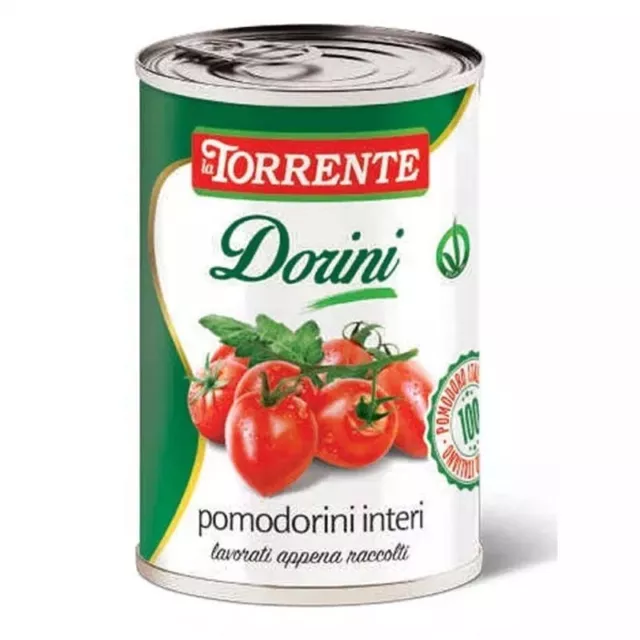 Tomates Cherry Enteros Dorini 500g - La Torrente - de Cartón 24 Piezas