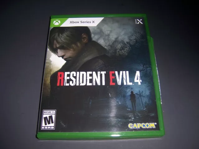 CUSTM REPLACEMENT CASE NO DISC Resident Evil 4 Remake XBOX X SEE  DESCRIPTION