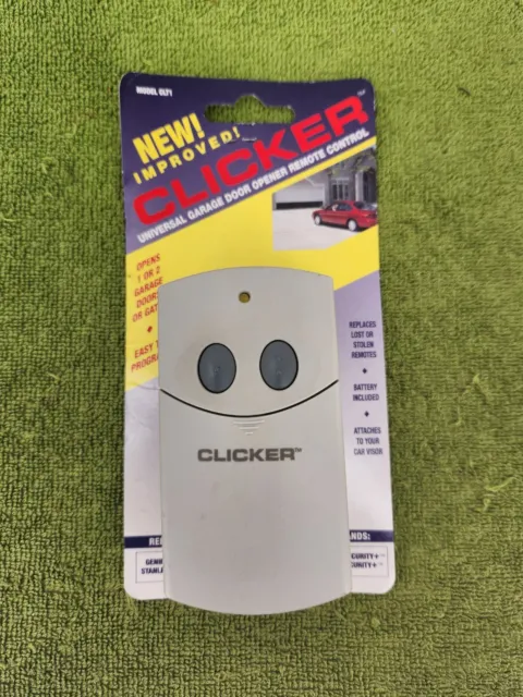 Chamberlain Clicker CLT1D Universal Garage Door Opener Remote Control EUC