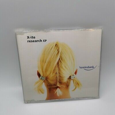 X-ite | Single-CD | Research EP Vereinsbank MNF Records Techno Dance Rave