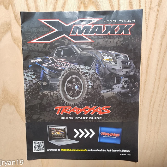Traxxas X-Maxx Monster Truck RTR + Spares, Batteries & Charger - Collection Only