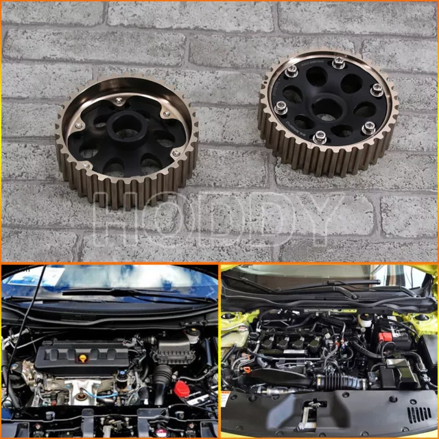 England Black PRO Series Cam Gears Fit Honda Civic B-series 1992 B16A B18C B18C5