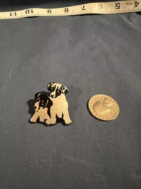 Jack Russell Terrier Push Pin - Black and Grey