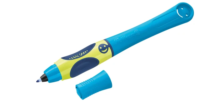 Pelikan Tintenschreiber griffix® für Rechtshänder, Neon Fresh Blue (2023)