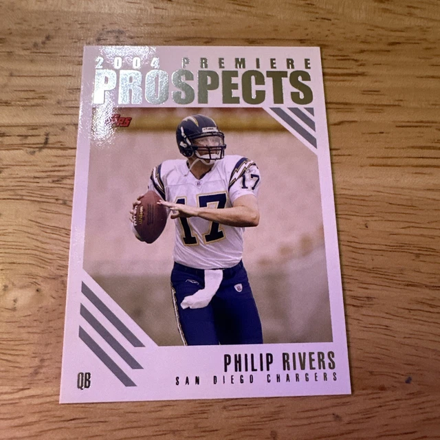 2004 TOPPS PHILIP Rivers Premiere Prospects recrue RC #PP15 neuve/m EUR ...