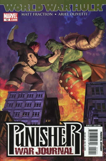 Punisher War Journal (2nd Series) #12 VF; Marvel | Matt Fraction World War Hulk