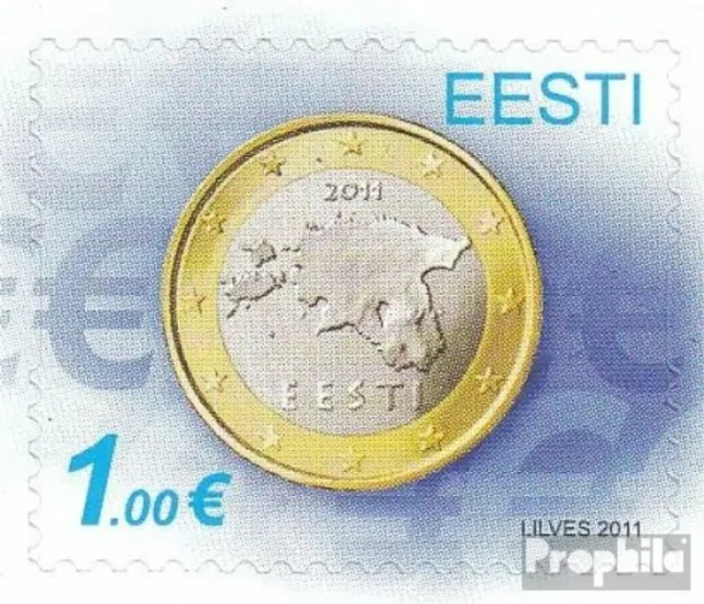 Estonia 681 mint/MNH 2011 Euro