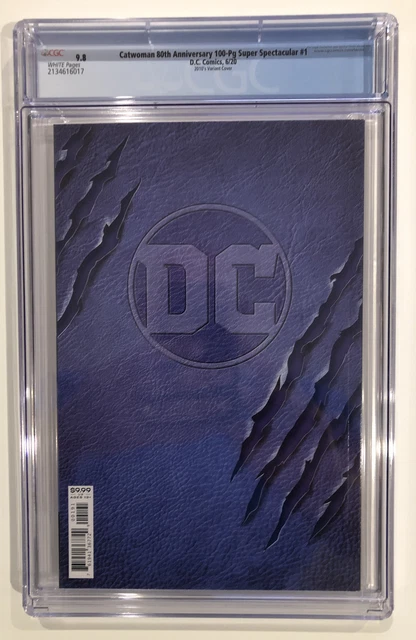 Catwoman 80th Anniversary 100-Pg Super Spectacular #1 CGC 9.8 Jeehyung Lee 2010s 2