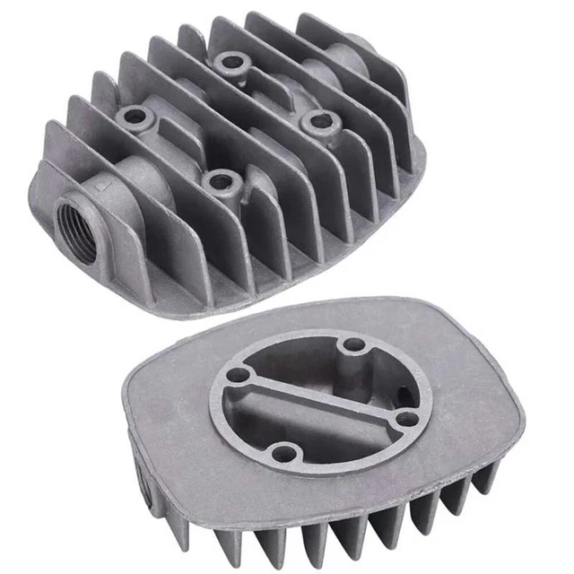 2022 Neuf Tête Cylindrique Kompressorkopf 125 X 105 X 35mm Pneumatique 1PC