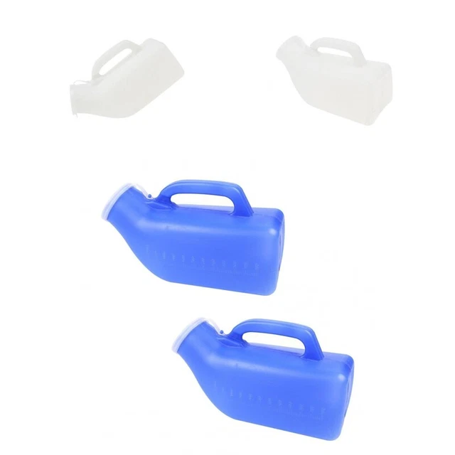 1000 ML Suministros urinarios portátiles de diseño ergonómico masculino para ancianos No