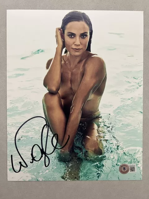 Natalie Coughlin autographed signed 8x10 photo Beckett BAS COA USA Swimming Sexy