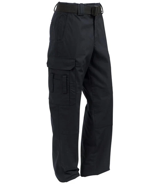 Elbeco Men's ADU RipStop EMT Pants Machine Washable Midnight Navy